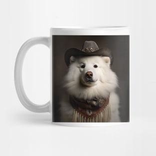 Cowboy Dog - Samoyed Mug